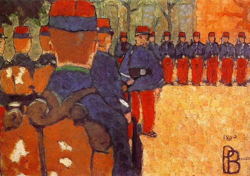Övningen - Pierre Bonnard