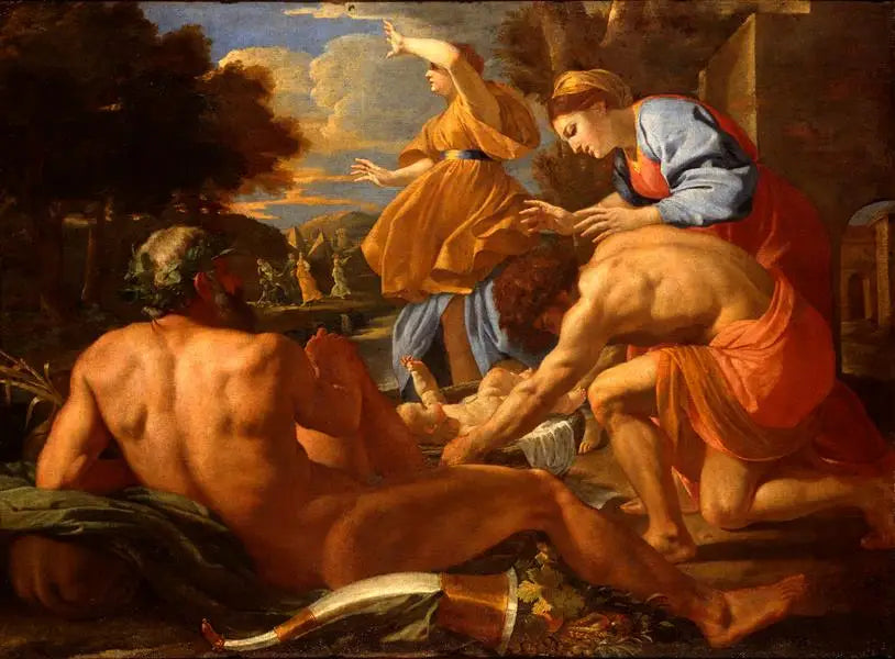 Mosés utställning - Nicolas Poussin