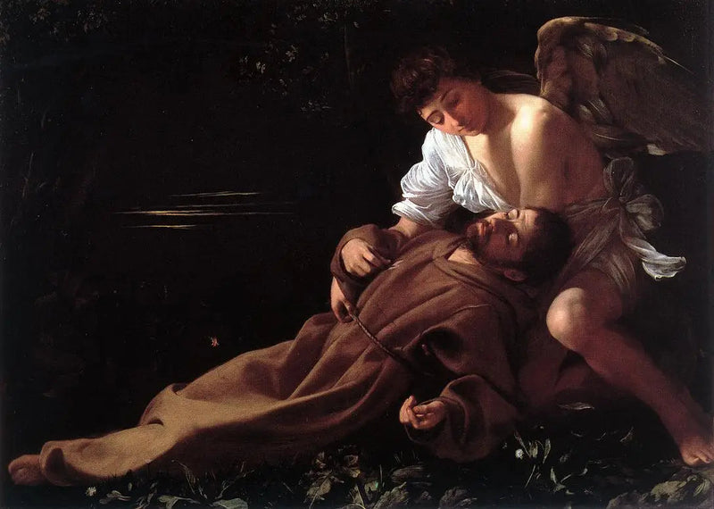 Extasen av Sankt Franciskus - Caravaggio
