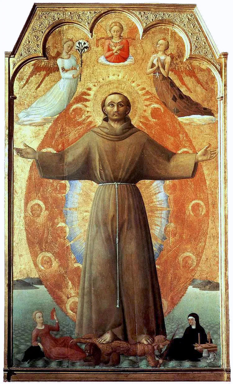 Saint Franciscus extas - Stefano di Giovanni (Sassetta)