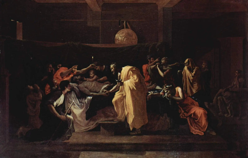 Den yttersta smörjelsen - Nicolas Poussin