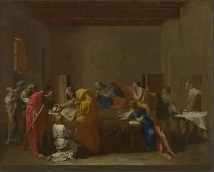 Den yttersta smörjelsen - Nicolas Poussin
