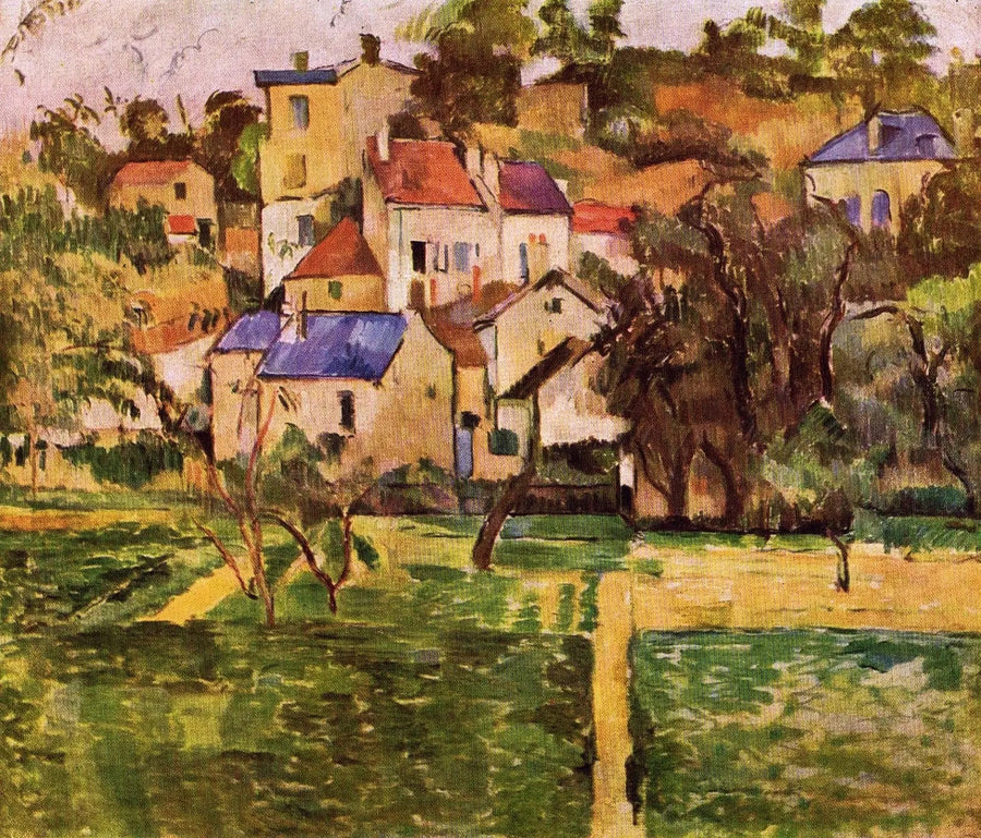 Hermitage i Pontoise - Paul Cézanne