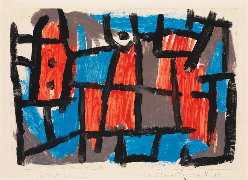 Tiden före en natt - Paul Klee