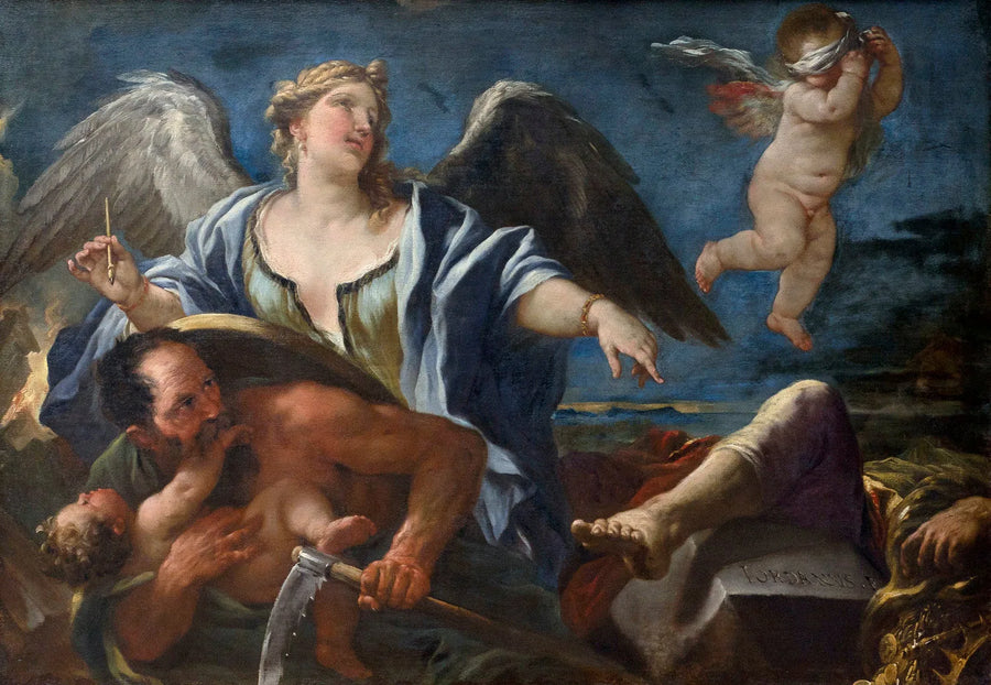 Historien och tiden - Luca Giordano