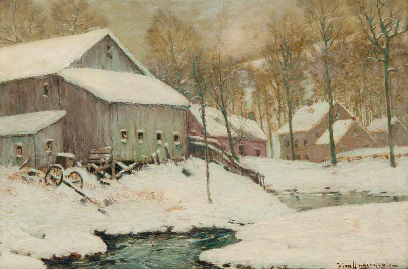 Vintern på gården - Julian Onderdonk