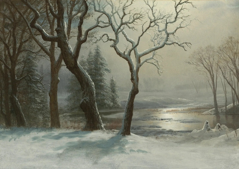 Vintern i Yosemite - Albert Bierstadt