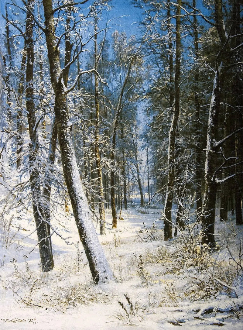 Vintern i skogen (Gel) - Ivan Chichkine