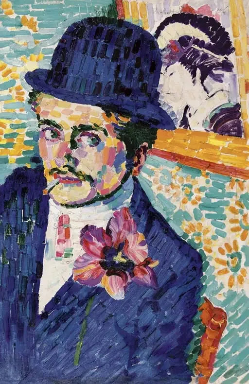 Mannen med tulpanen - Robert Delaunay