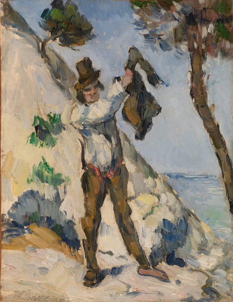 Mannen med kavajen - Paul Cézanne
