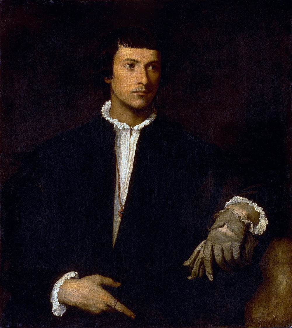 L’Homme au gant - Titian - Alpha Reproduction