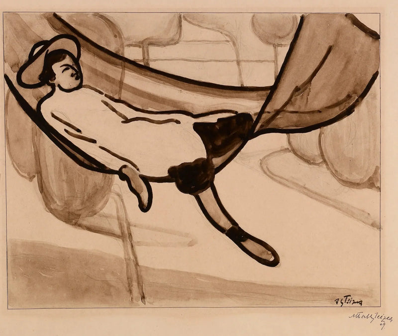 Mannen i hängmattan - Albert Gleizes