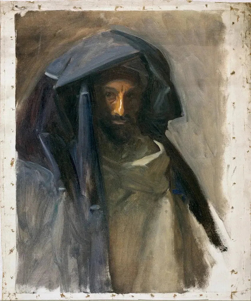 Mannen i den blå kappan - John Singer Sargent