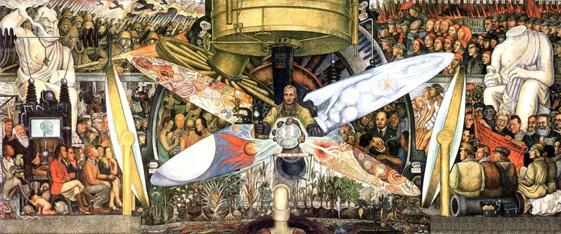 Mannen, universets kontrollant - Diego Rivera