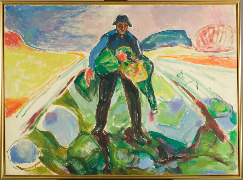 Mannen i kålfältet - Edvard Munch