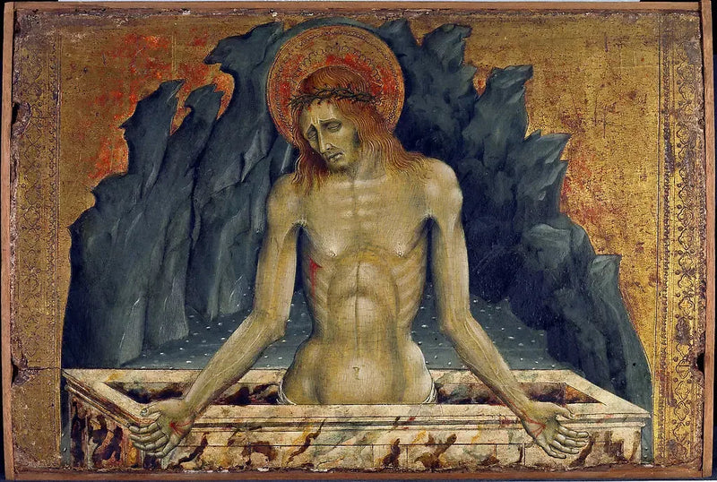 Mannen av lidande - Giovanni di Paolo