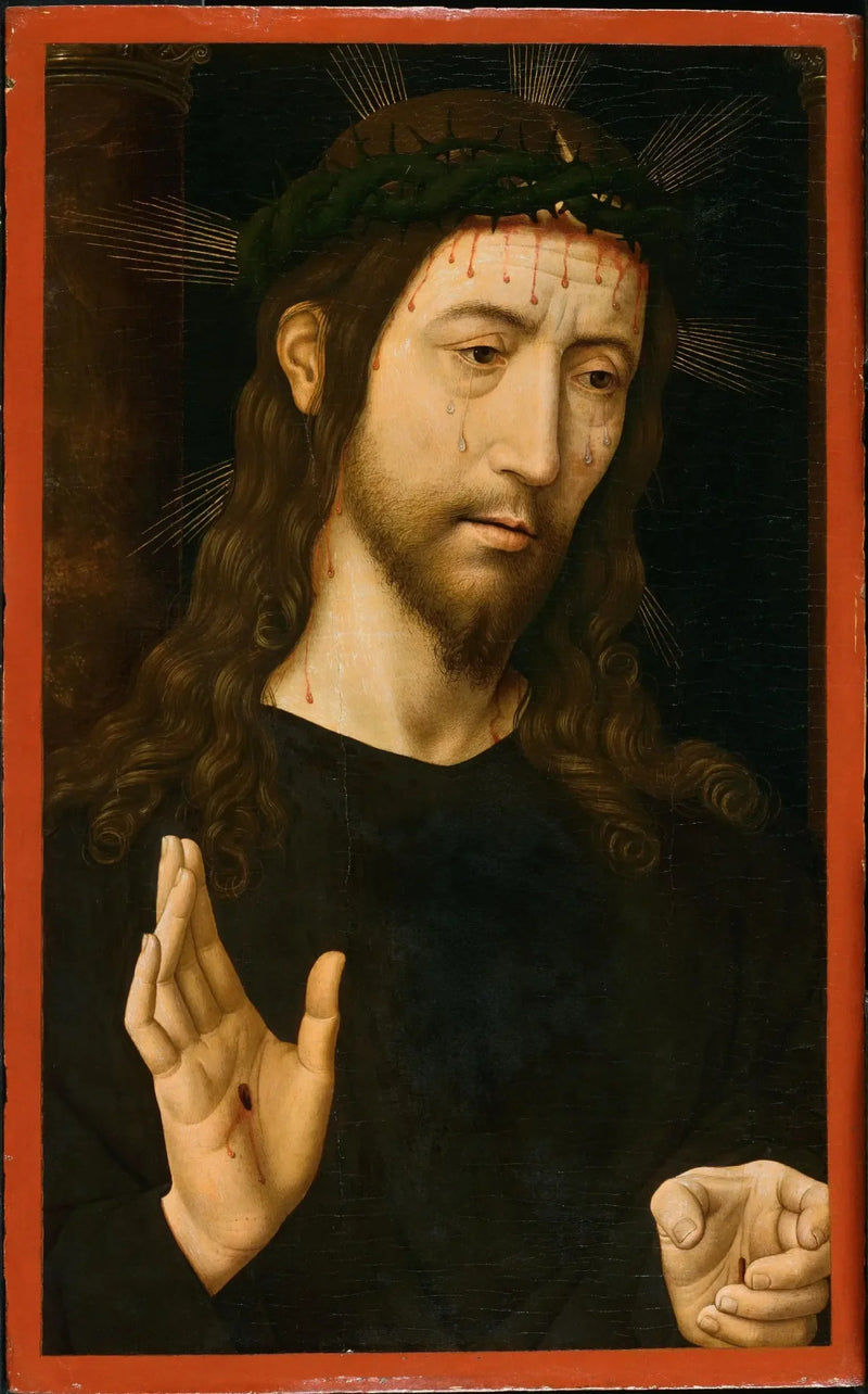 Människan av lidande (Kristus med törnekrona) - Domenico Ghirlandaio