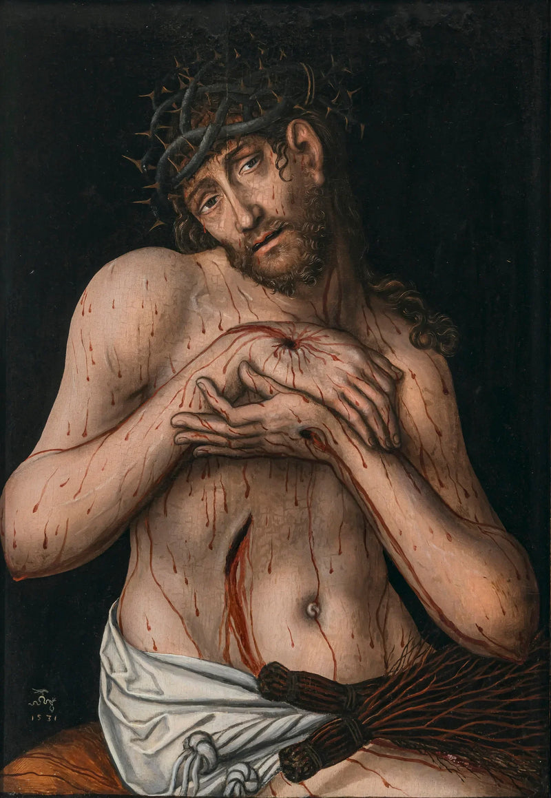 Mannen med smärtor - Lucas Cranach den äldre