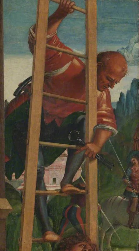 Mannen på en stege - Luca Signorelli