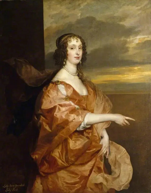 H. Anne Boteler, Newport-countess, senare Portland-countess (ca 1610 – 1669) - Antoine van Dyck