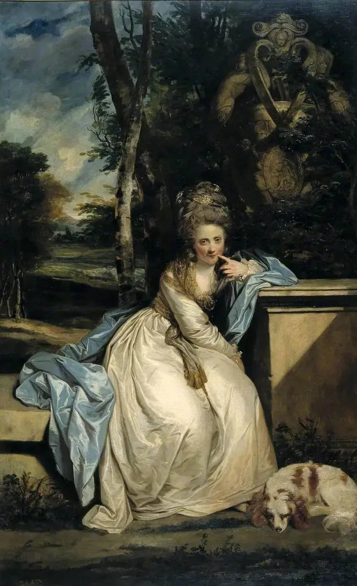 Den ärorika Fröken Monckton - Joshua Reynolds