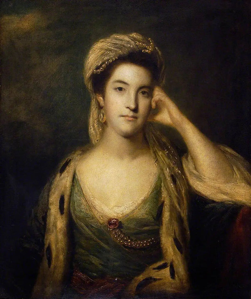 Den ärorika fru John Barrington - Joshua Reynolds