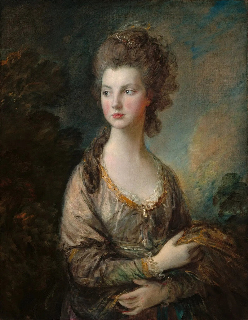 Den ärorika fru Thomas Graham - Thomas Gainsborough