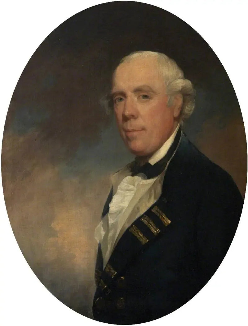 Ärade Samuel Barrington (1729-1800) - Gilbert Stuart