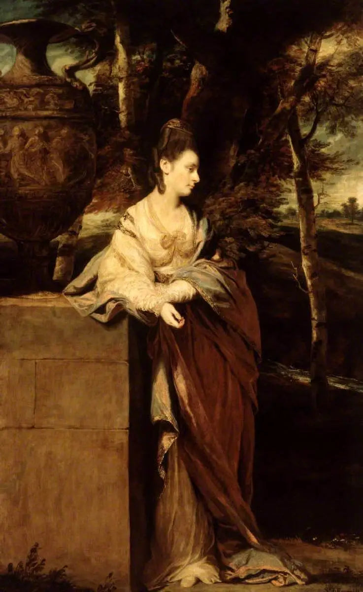 Den ärorika Theresa Robinson, fru John Parker (1745-1775) - Joshua Reynolds