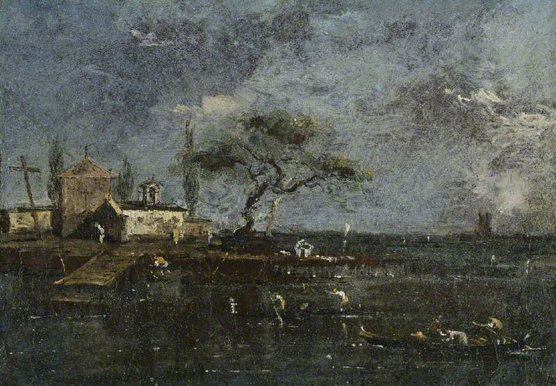 Ancôneön, Venedig - Francesco Guardi
