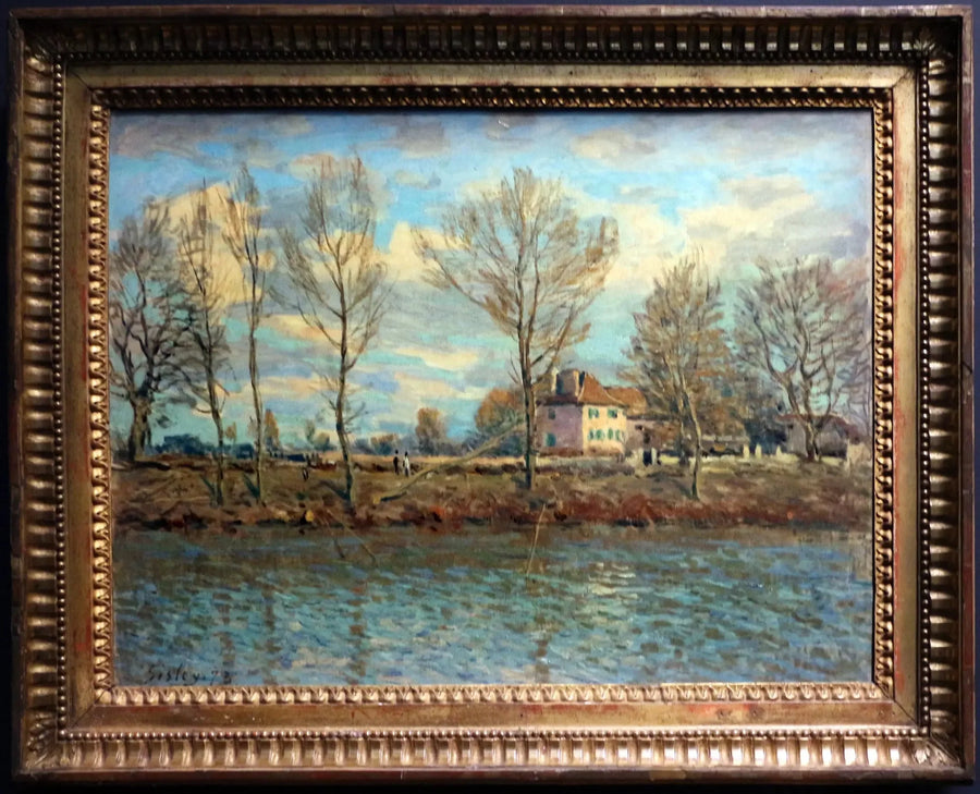 Stora Jatteön - Alfred Sisley