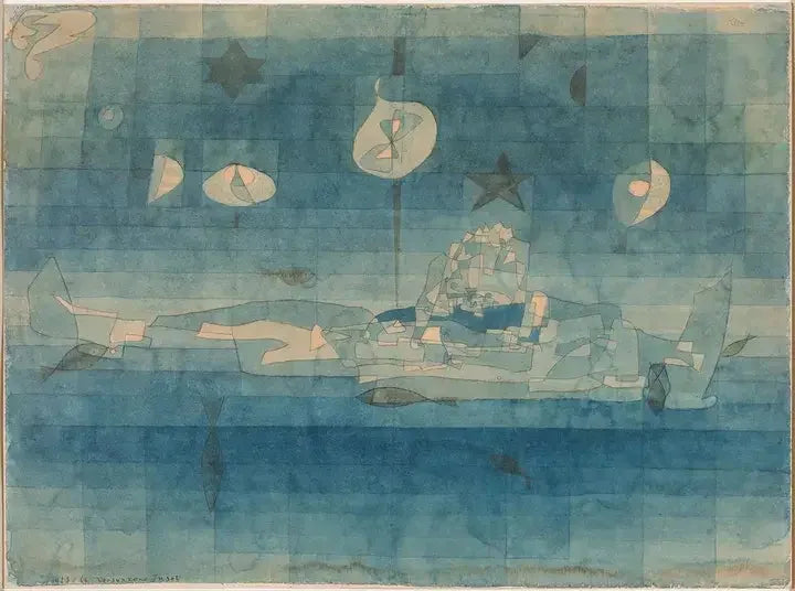 Den försvunna ön - Paul Klee