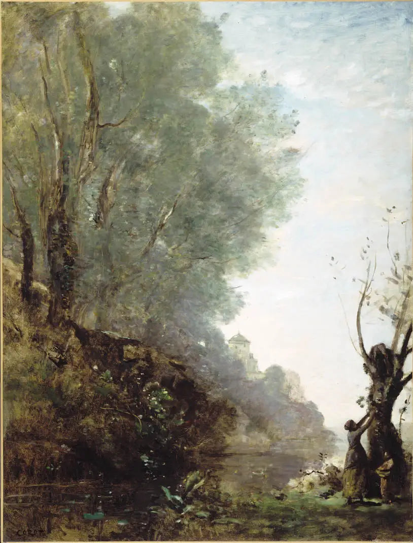 Den lyckliga ön - Jean-Baptiste Camille Corot