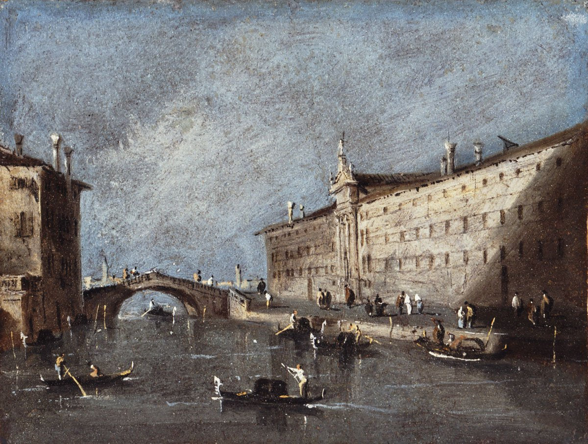 L’Île S. Cristoforo di Murano - Francesco Guardi - Alpha Reproduction