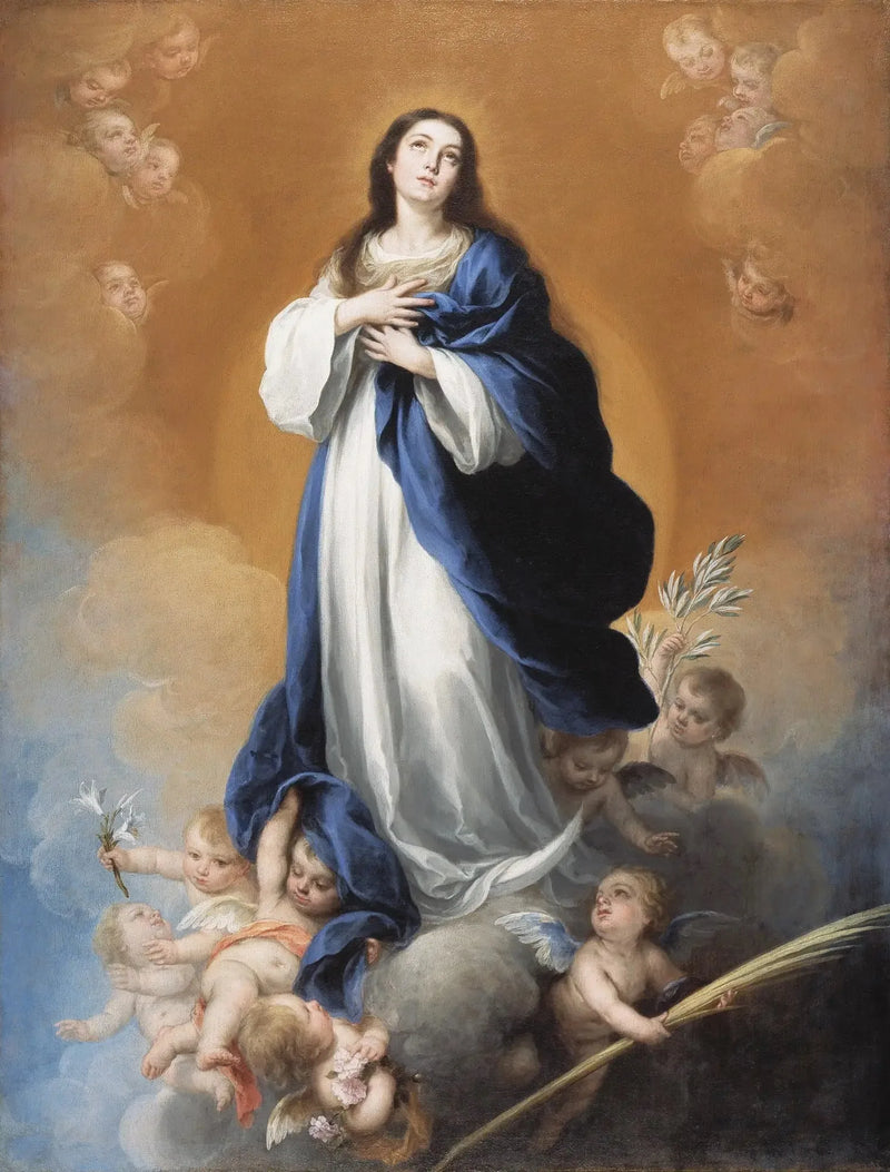 Den obefläckade avunden - Bartolomé Esteban Murillo