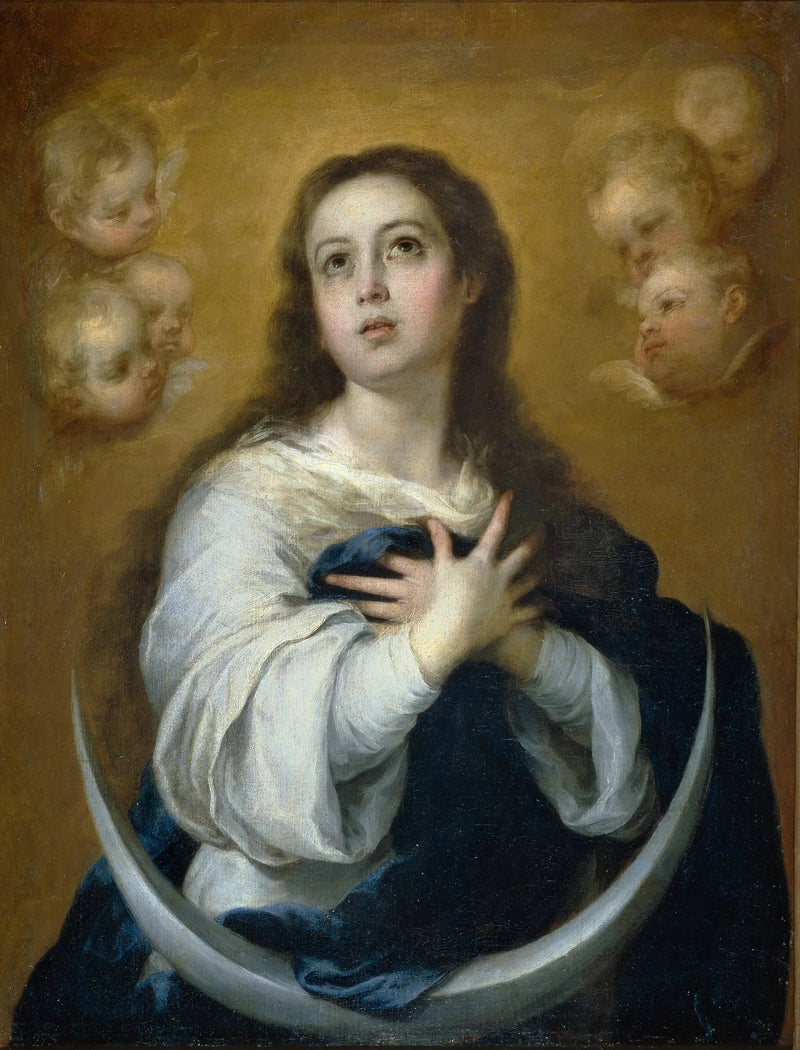 Den obefläckade avunden - Bartolomé Esteban Murillo