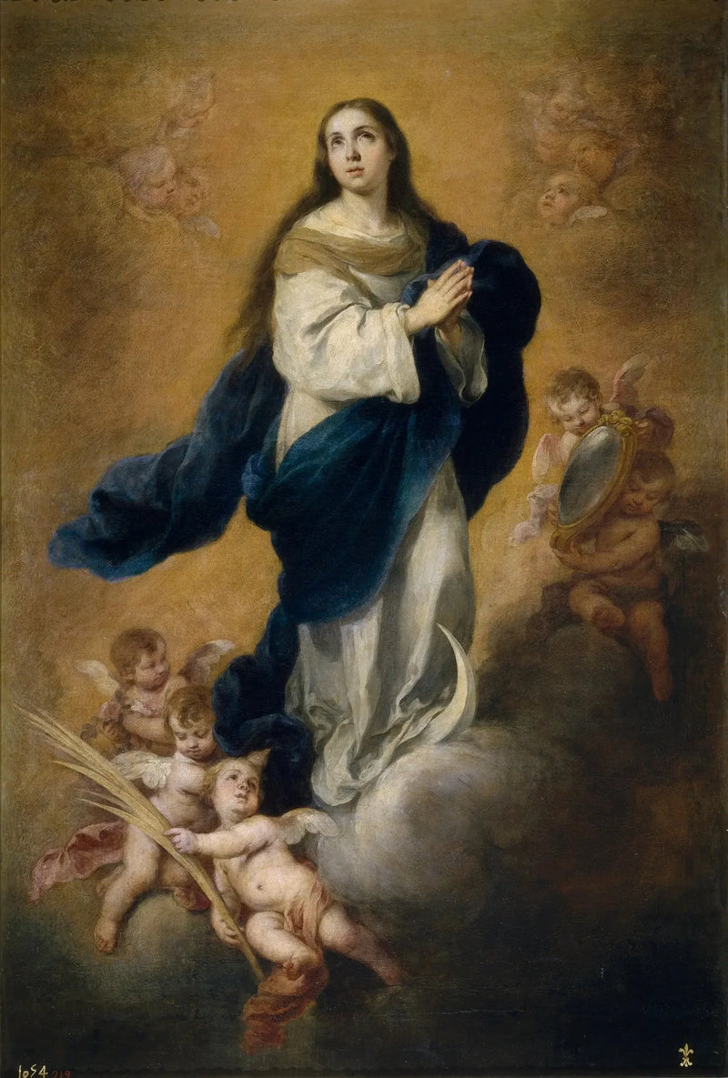 Den obefläckade avunden - Bartolomé Esteban Murillo