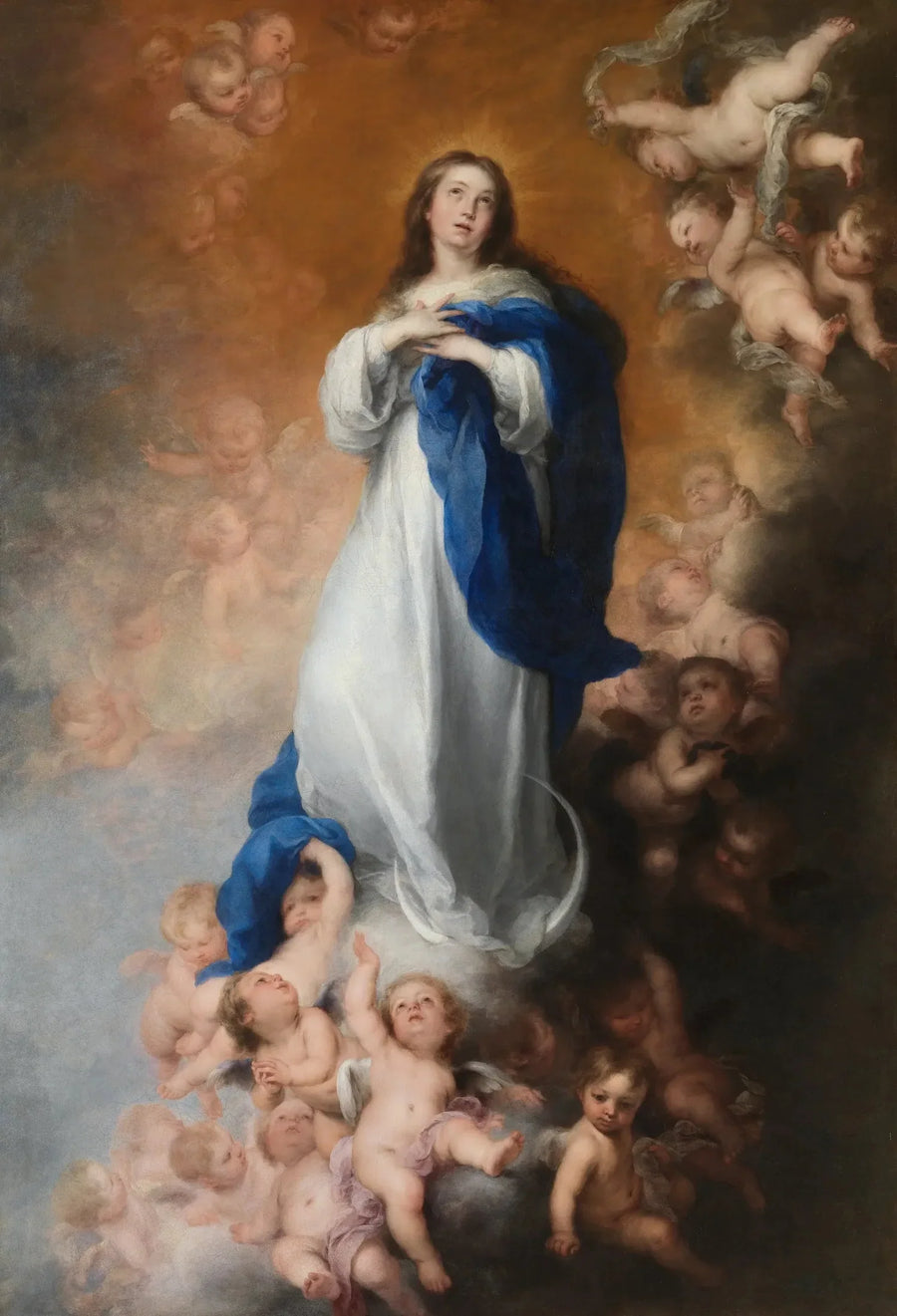 Den obefläckade undfånelsen - Bartolomé Esteban Murillo