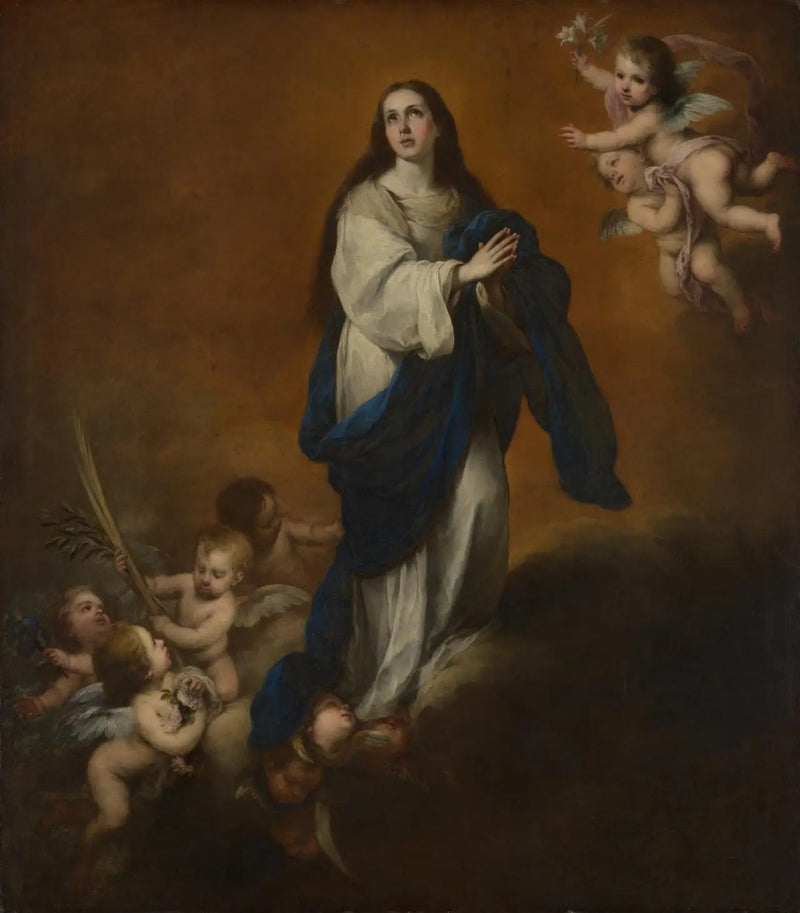 Den obefläckade avunden - Bartolomé Esteban Murillo