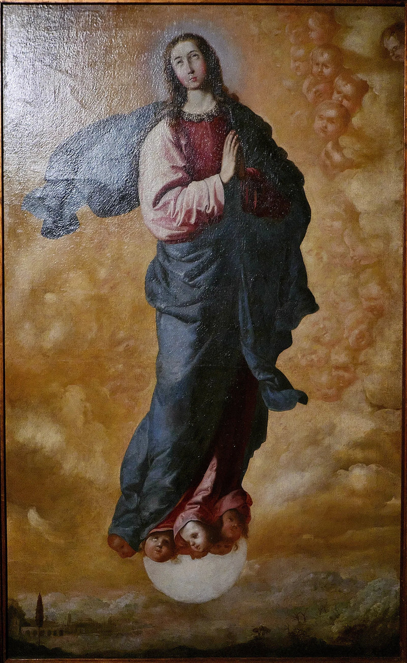 Den orörda befruktelsen - Francisco de Zurbarán