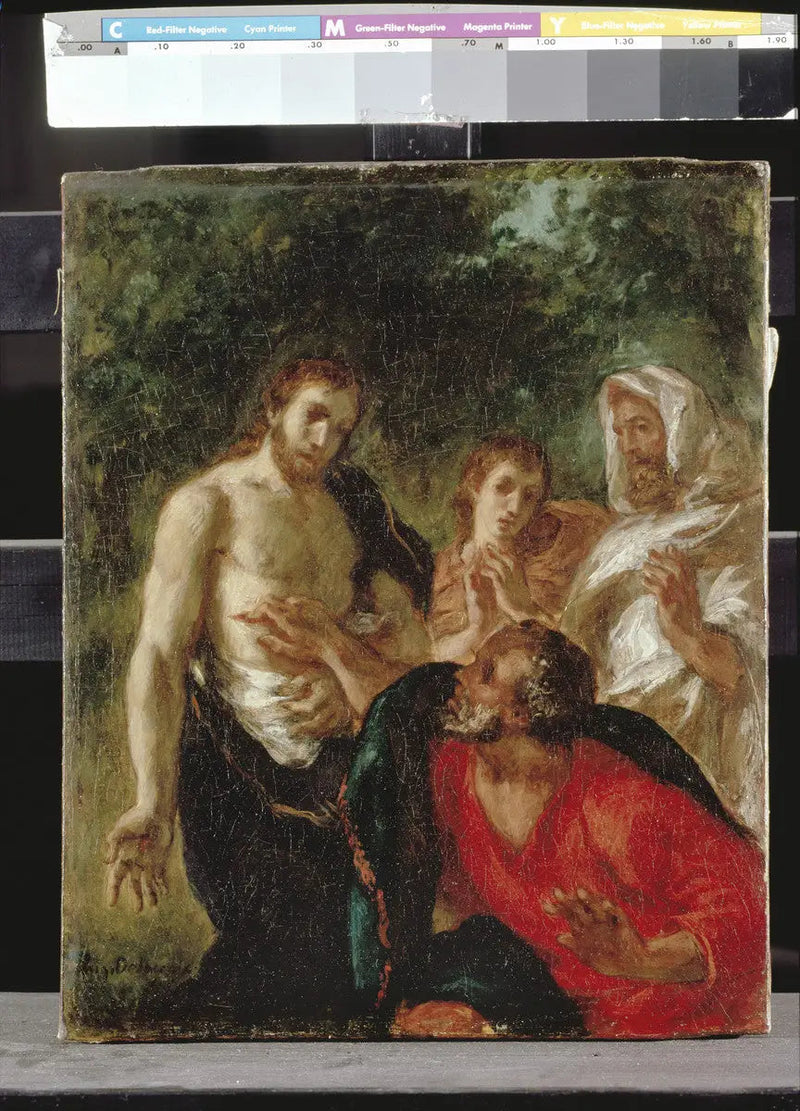 L'incrédulité de saint Thomas - Eugène Delacroix