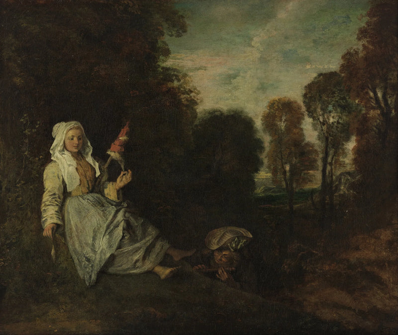 Den okänslige - Antoine Watteau