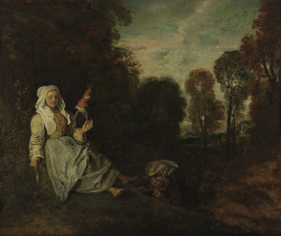 Den okänslige - Antoine Watteau