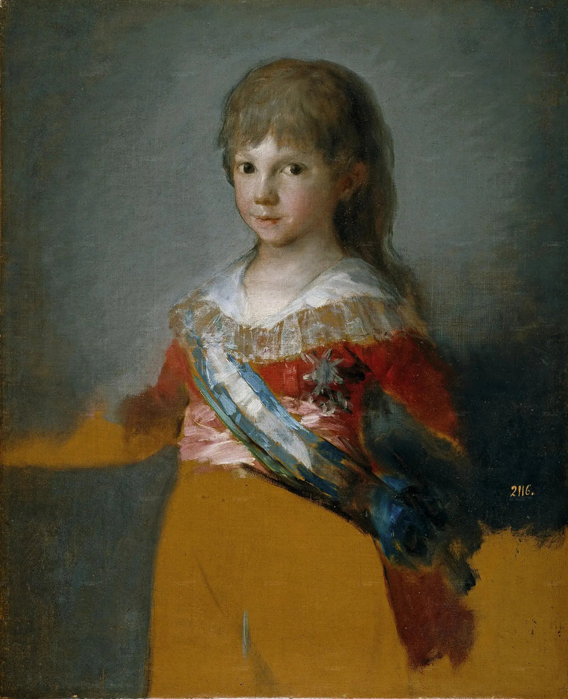 Den unge François de Paule - Francisco de Goya