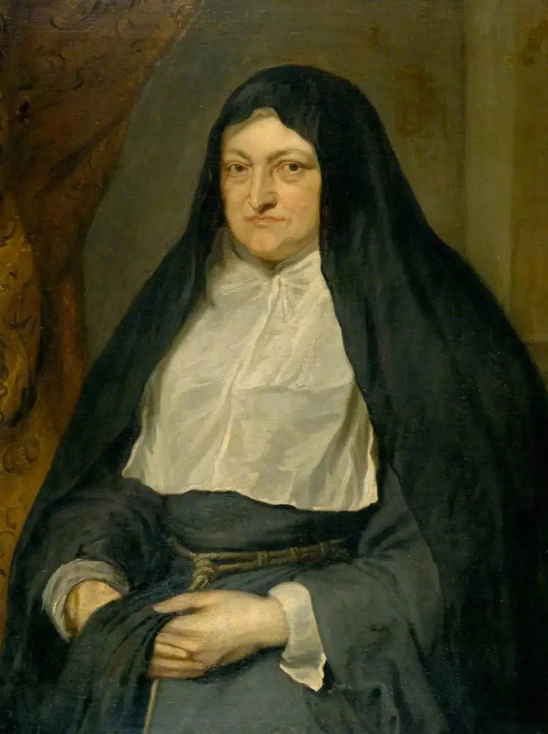 Infanta Isabelle Claire Eugénie (1566–1633), österrikisk ärkehertiginna och regent över Nederländerna - Antoine van Dyck