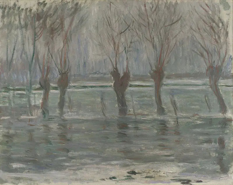 Översvämningen - Claude Monet