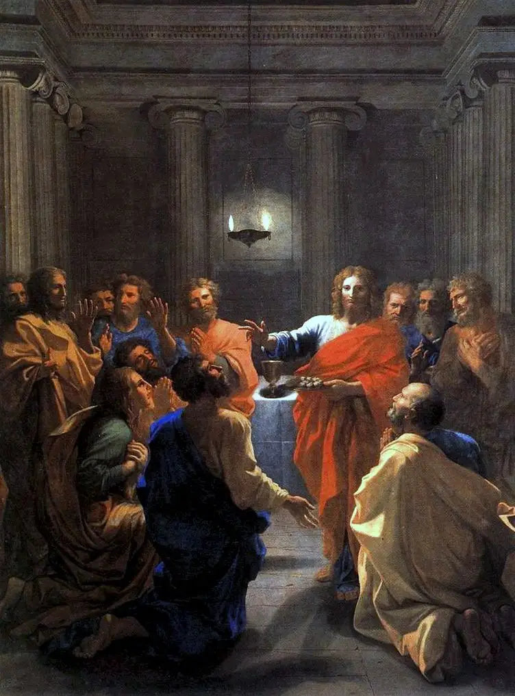 Eukaristins institution - Nicolas Poussin