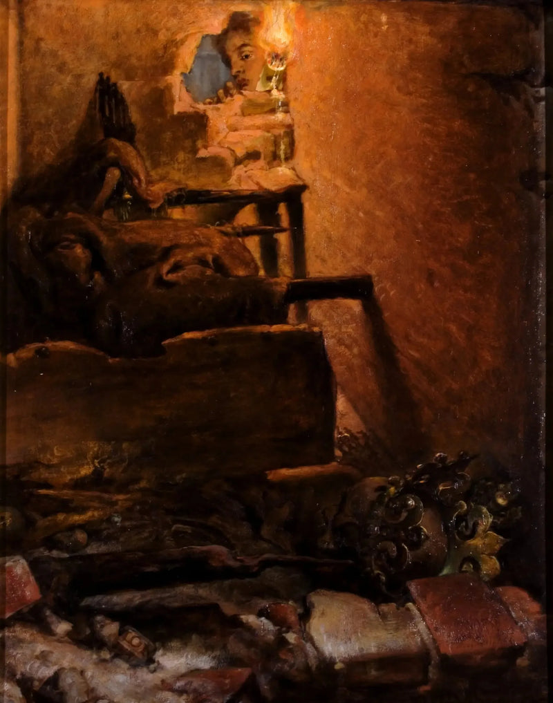 Kung Casimir den Store gravkammare - Jan Matejko