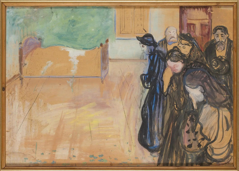 Dödens doft - Edvard Munch