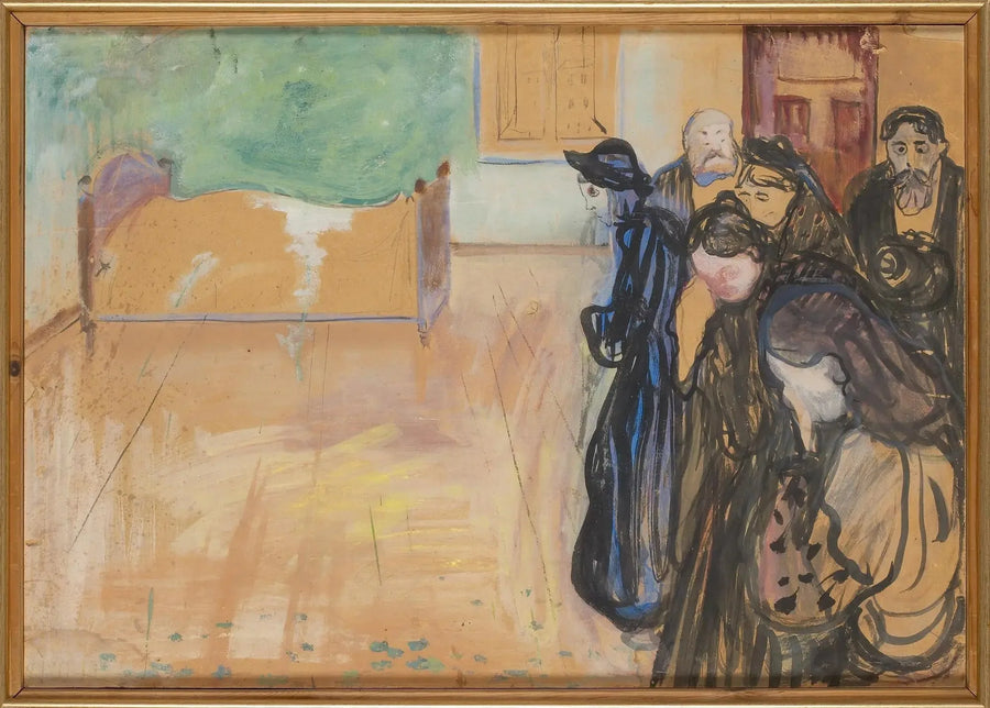 Dödens doft - Edvard Munch